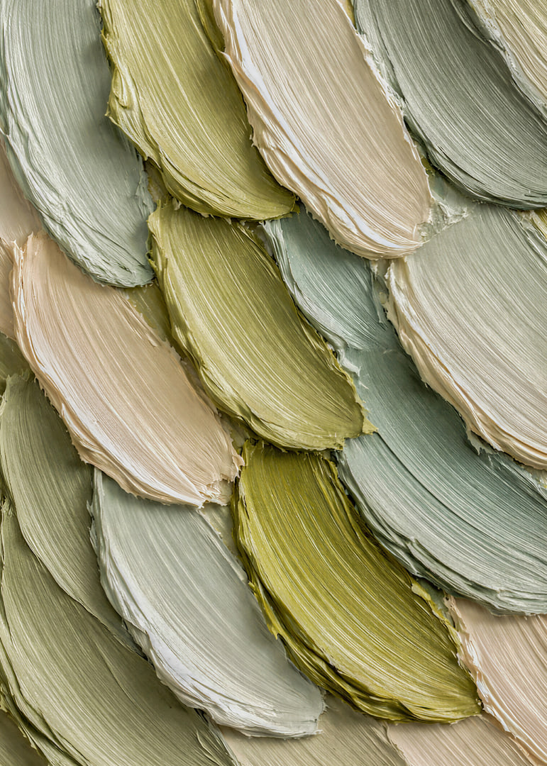 Soft brushstrokes in soothing shades create harmony.-12