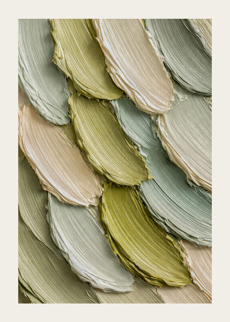 Soft brushstrokes in soothing shades create harmony.-12