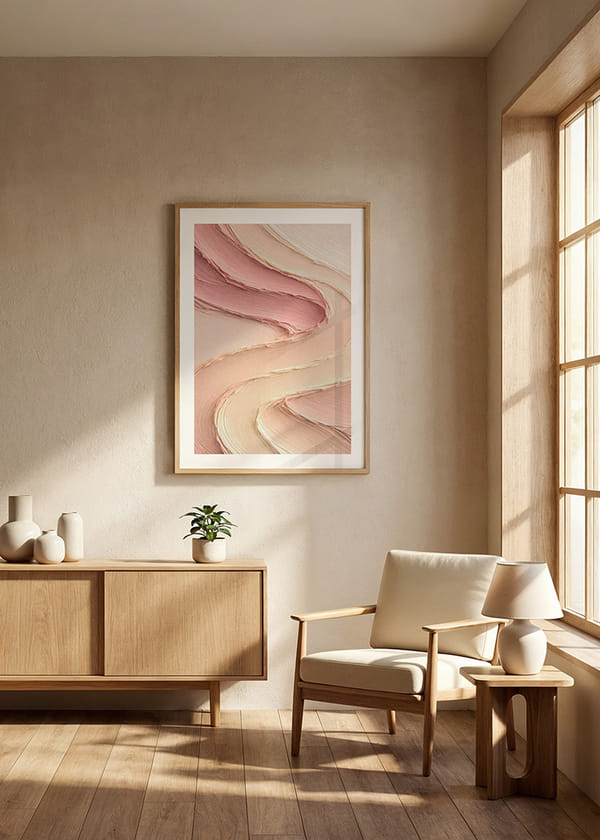 Poster Blush Flow crossfade