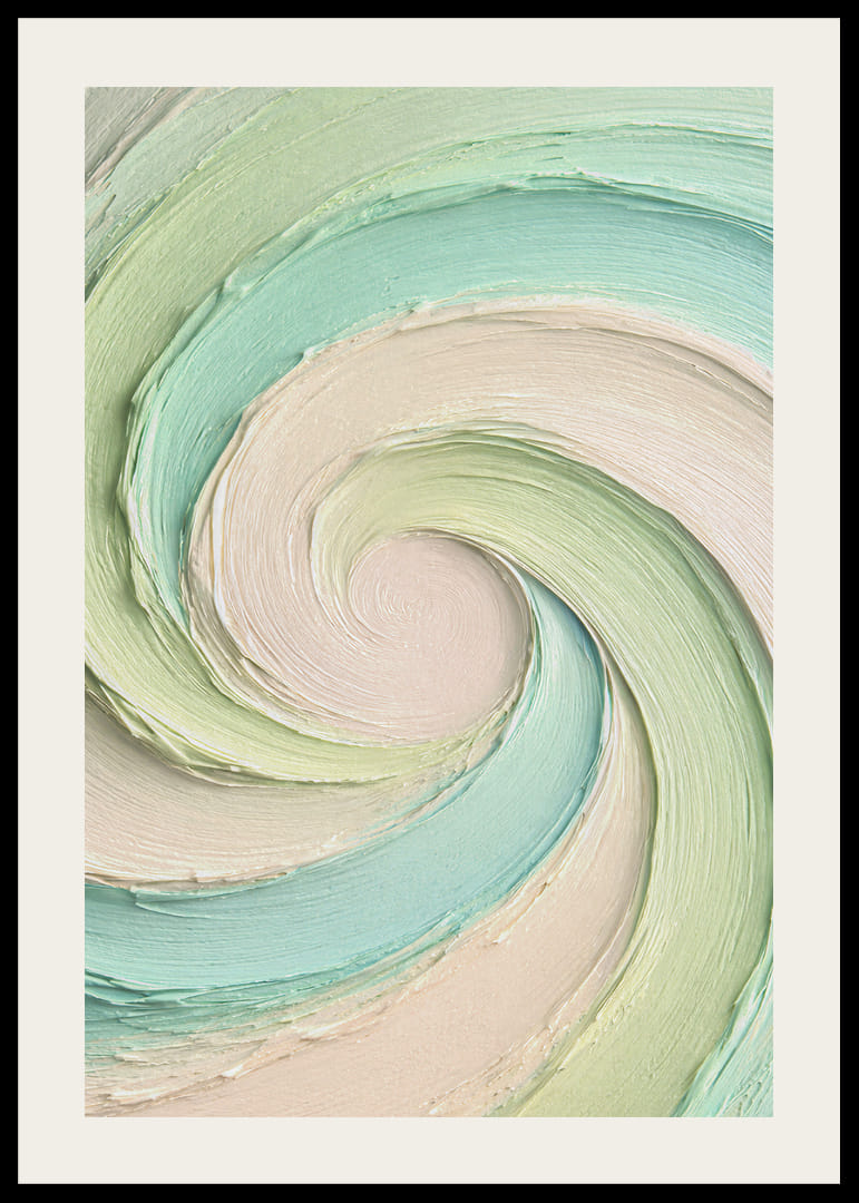 Mjuka virvlar i harmoniska pastelltoner.-12