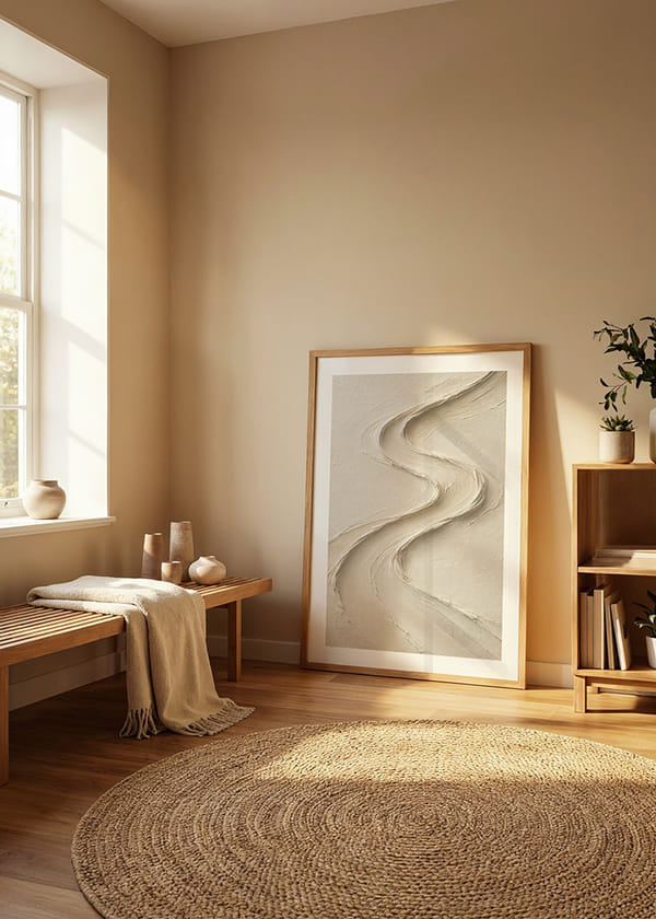 Poster Serene Pathways crossfade