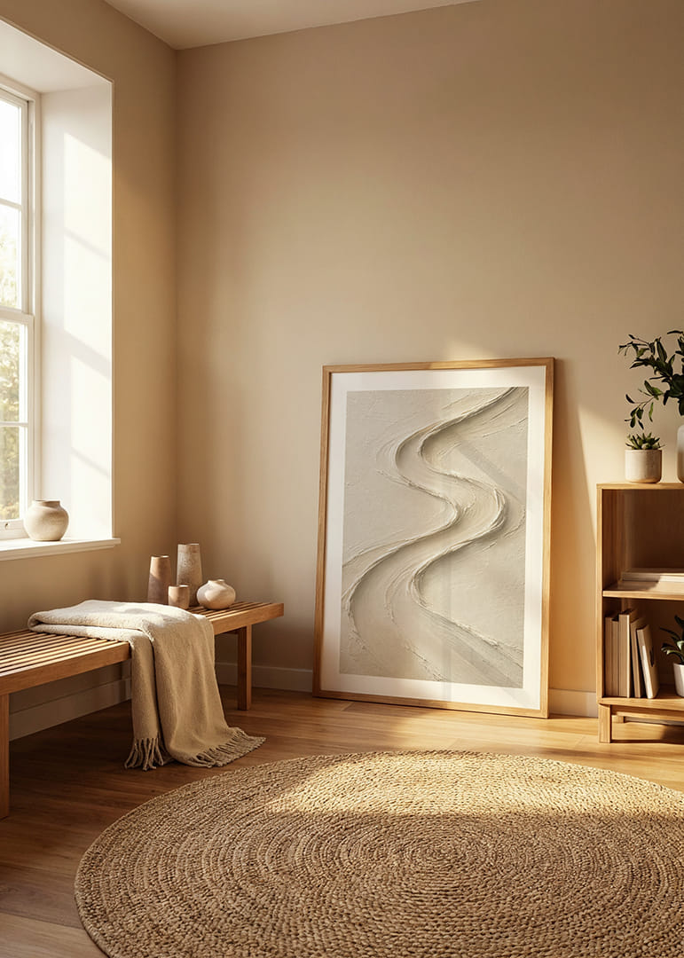 Mjuka kurvor formar en lugn och harmonisk rörelse.-12