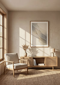 A sense of calm with soft earth tones in unique patterns.-6