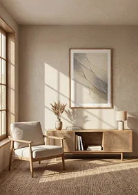 A sense of calm with soft earth tones in unique patterns.-6