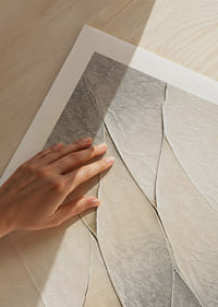 A sense of calm with soft earth tones in unique patterns.-7