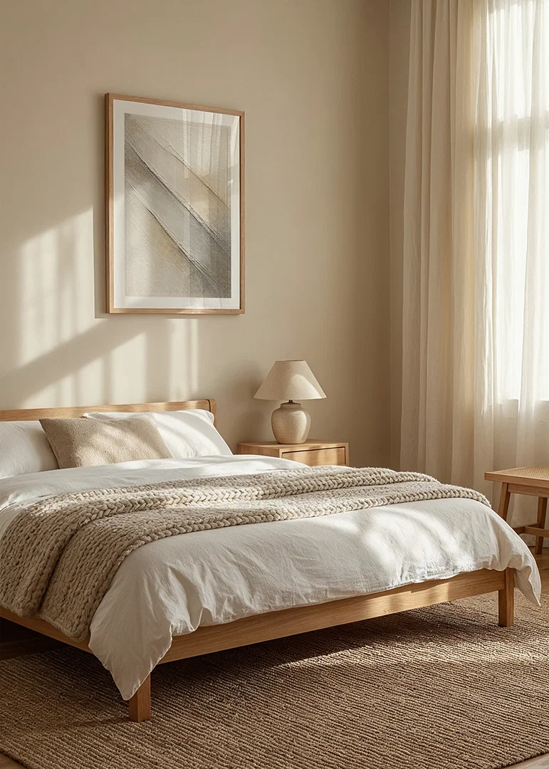 Soft shades in a harmonious flow create depth and tranquility.-12