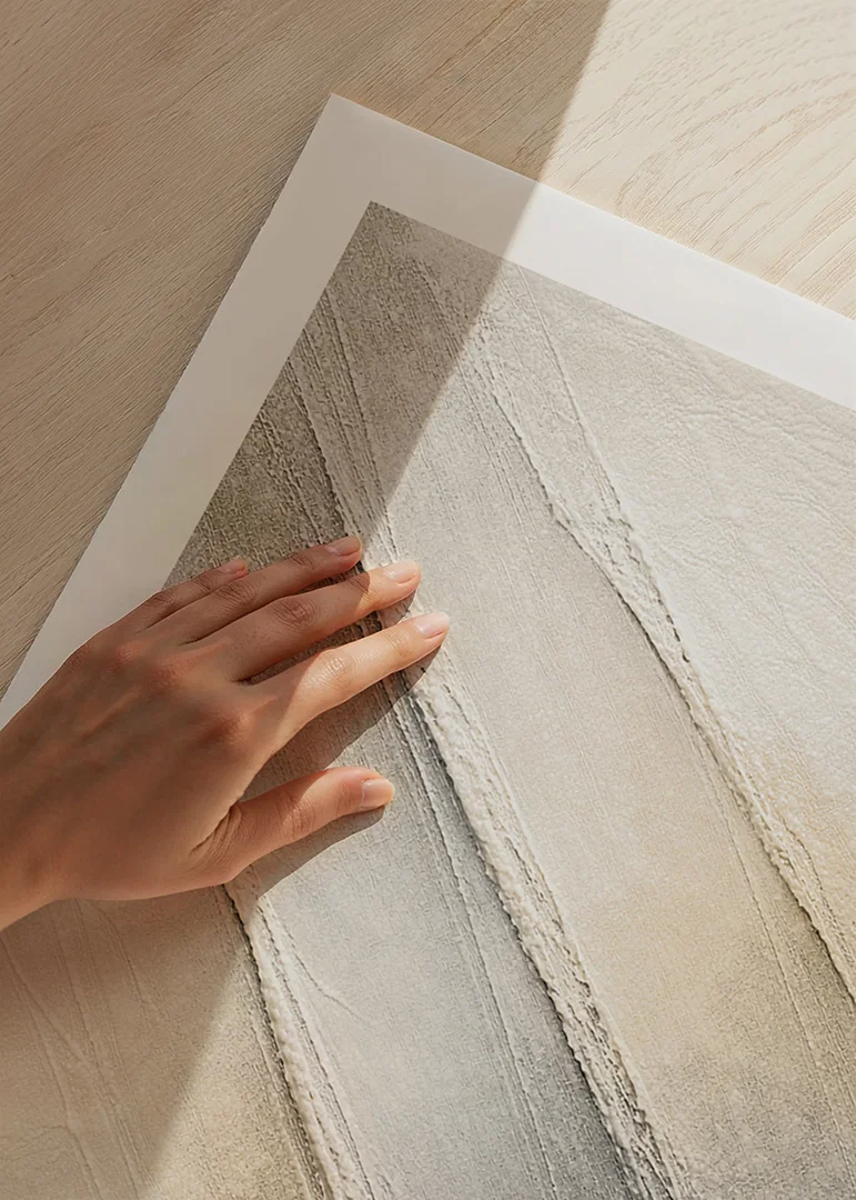 Soft shades in a harmonious flow create depth and tranquility.-12