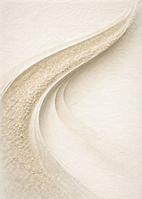 Soft undulating lines in a harmonious sand-toned composition.-5