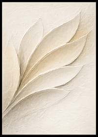 Mjuka blomblad i en lugn, krämig ton.-2