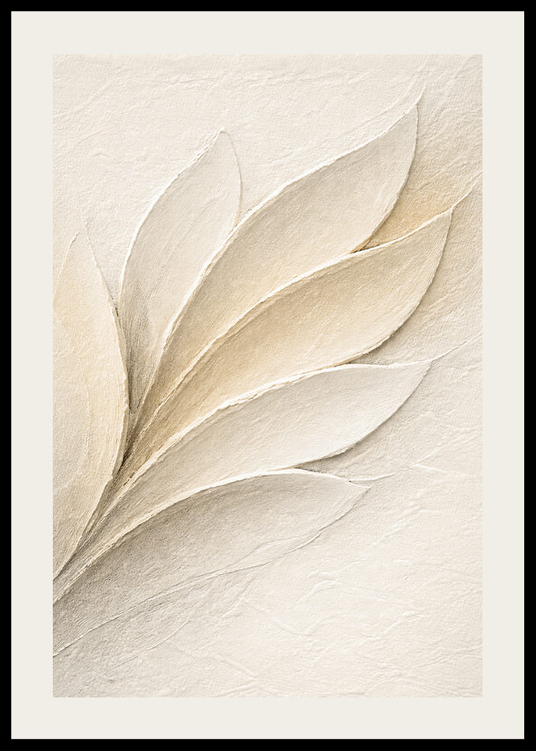 Soft flower petals in a calm, creamy tone.-12