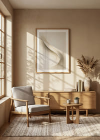 Mjuka linjer skapar en harmonisk balans i rummet.-4