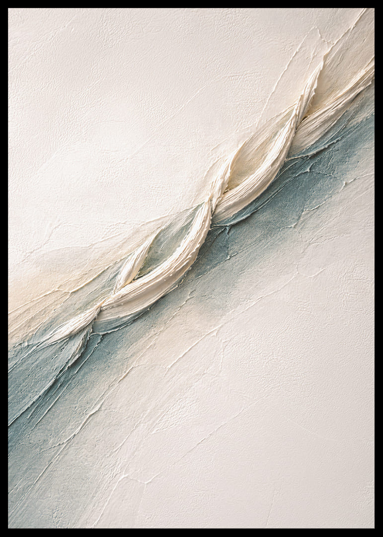 En visuell symfoni av böljande vågor i subtila nyanser.-12