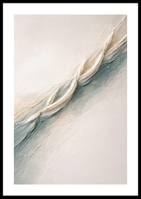 En visuell symfoni av böljande vågor i subtila nyanser.-0