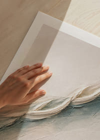 En visuell symfoni av böljande vågor i subtila nyanser.-5