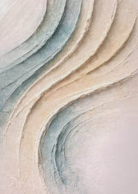 Mjuka vågor av pastellfärger skapar en drömlik atmosfär.-3