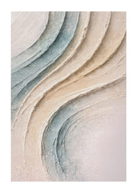 Mjuka vågor av pastellfärger skapar en drömlik atmosfär.-1