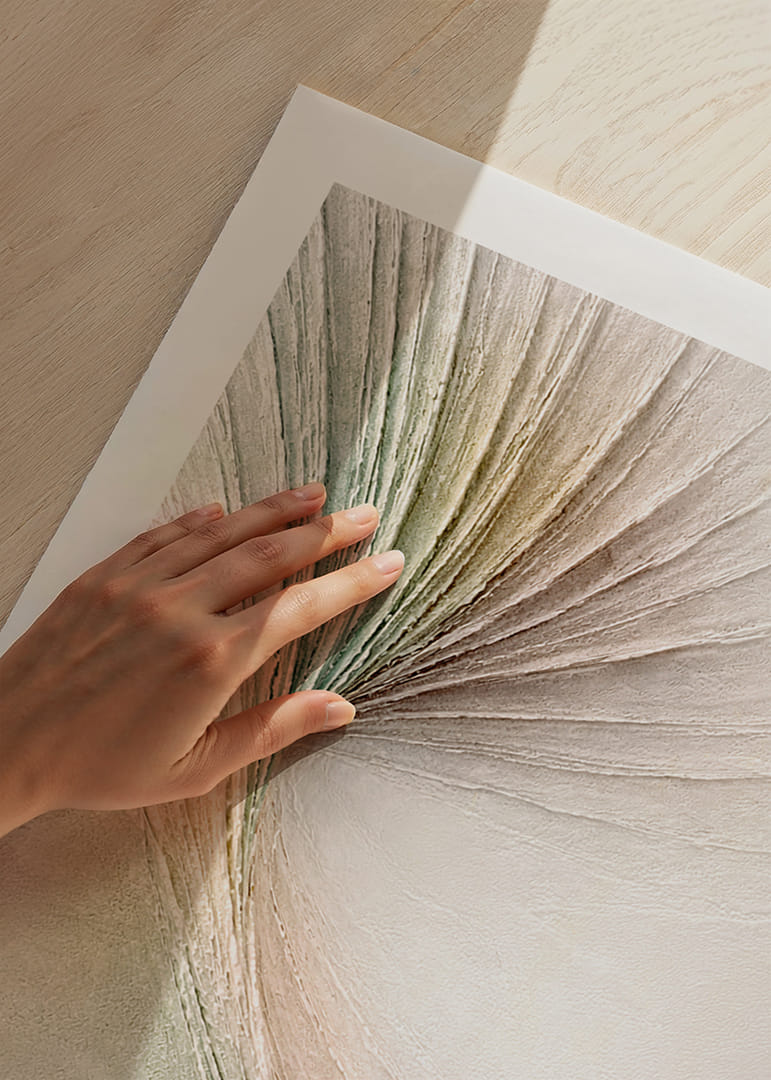 En mjuk virvel av subtila pastelltoner skapar elegans.-12