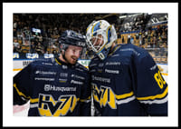 Riley Woods och Frederik Dichow HV71 2025-2