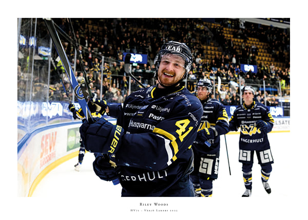 Poster Riley Woods HV71 2025