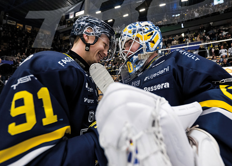 Aleksi Heponiemi och Lassi Lehtinen HV71 2025-12