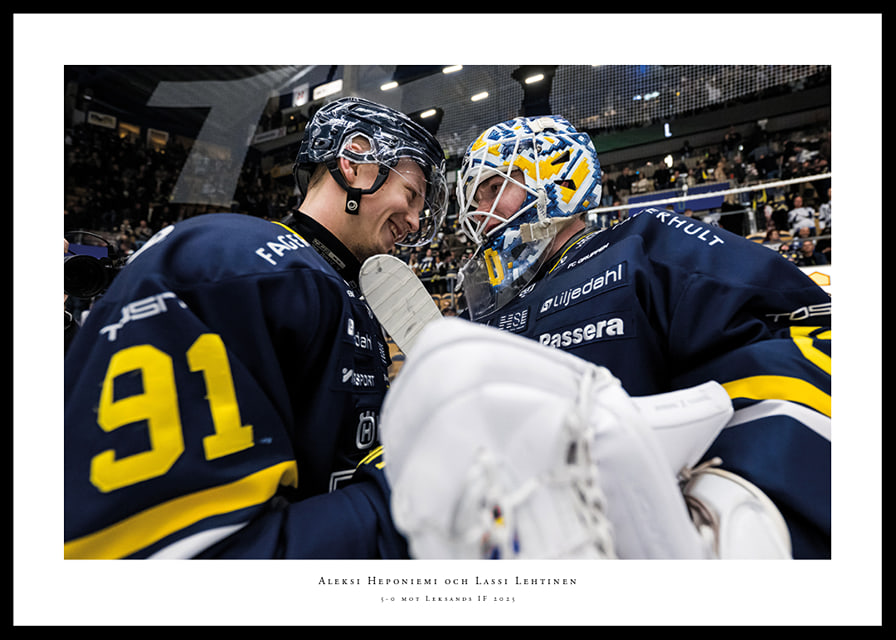 Aleksi Heponiemi och Lassi Lehtinen HV71 2025-12