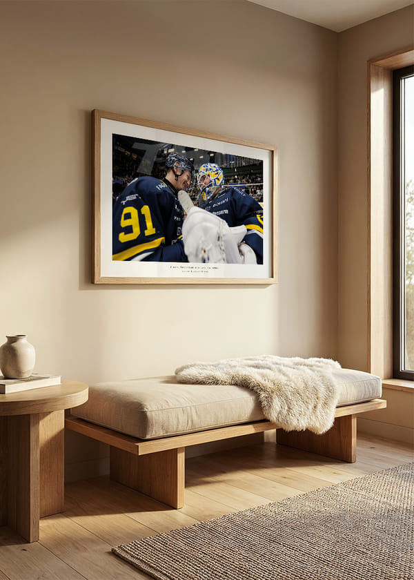 Poster Aleksi Heponiemi och Lassi Lehtinen HV71 2025 crossfade