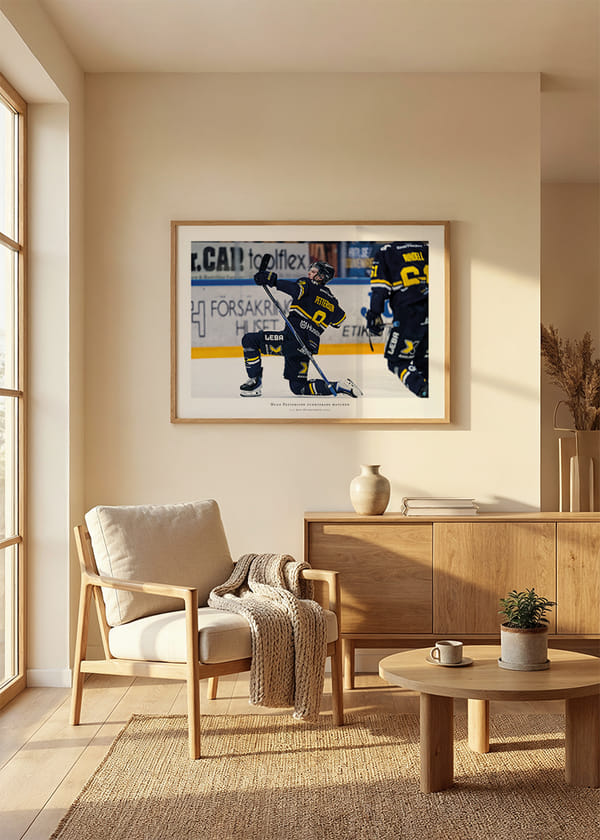 Poster Hugo Pettersson HV71 2025 No2 crossfade