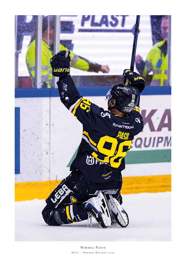 Poster Nikola Pasic HV71 2025