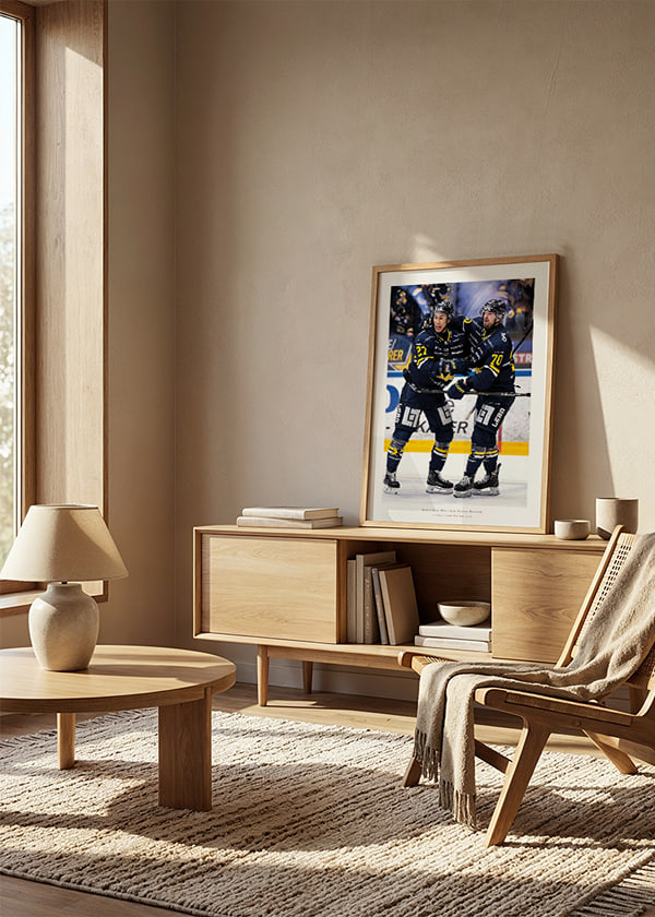 Poster Jonathan Ang och Lukas Rousek HV71 2026 crossfade