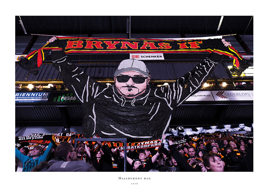 Halsdukens Dag Brynäs Tifo 2016-12