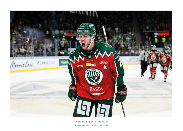Poster Christian Folin Frölunda HC 2025