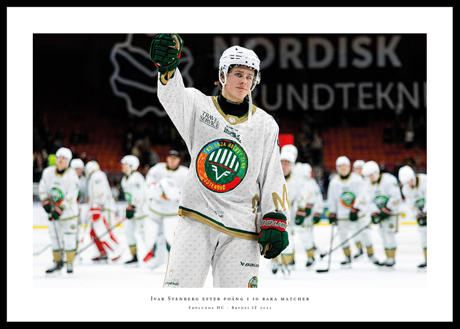 Ivar Stenberg Frölunda HC 2025 No1-12
