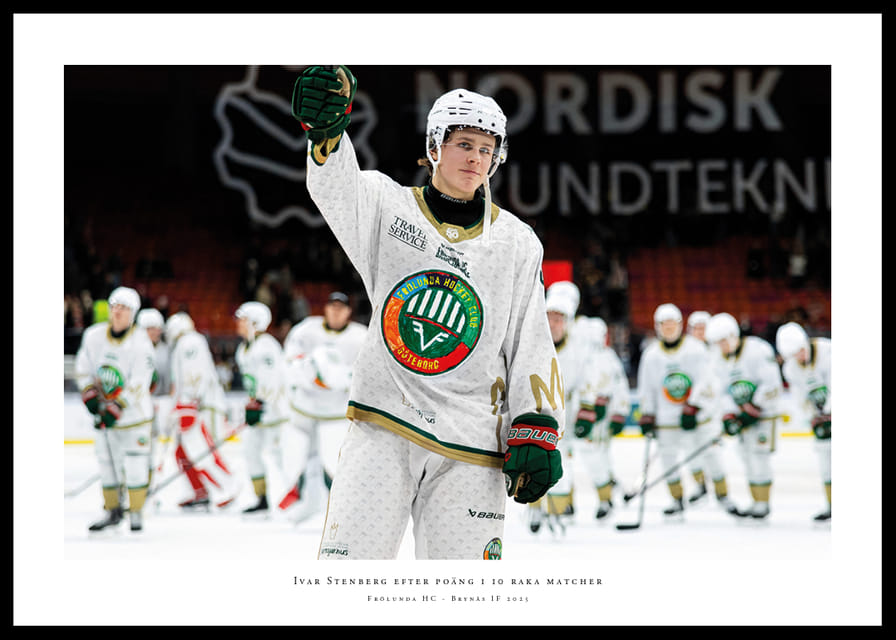 Ivar Stenberg Frölunda HC 2025 No1-12