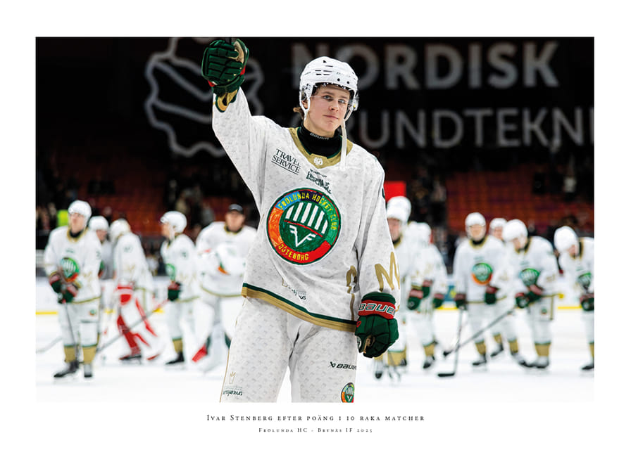 Ivar Stenberg Frölunda HC 2025 No1-12