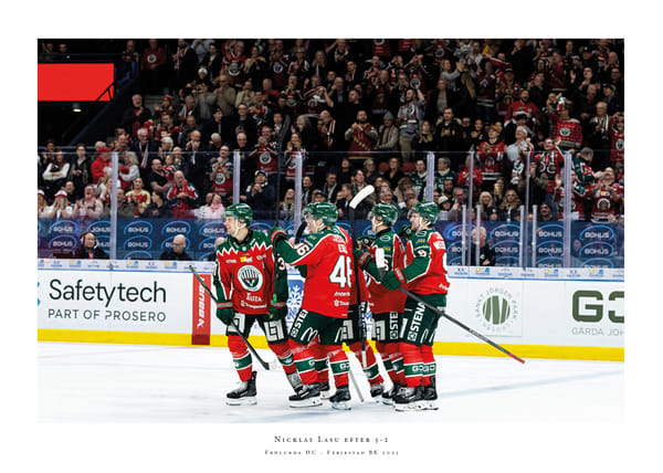 Poster Nicklas Lasu Frölunda HC 2025