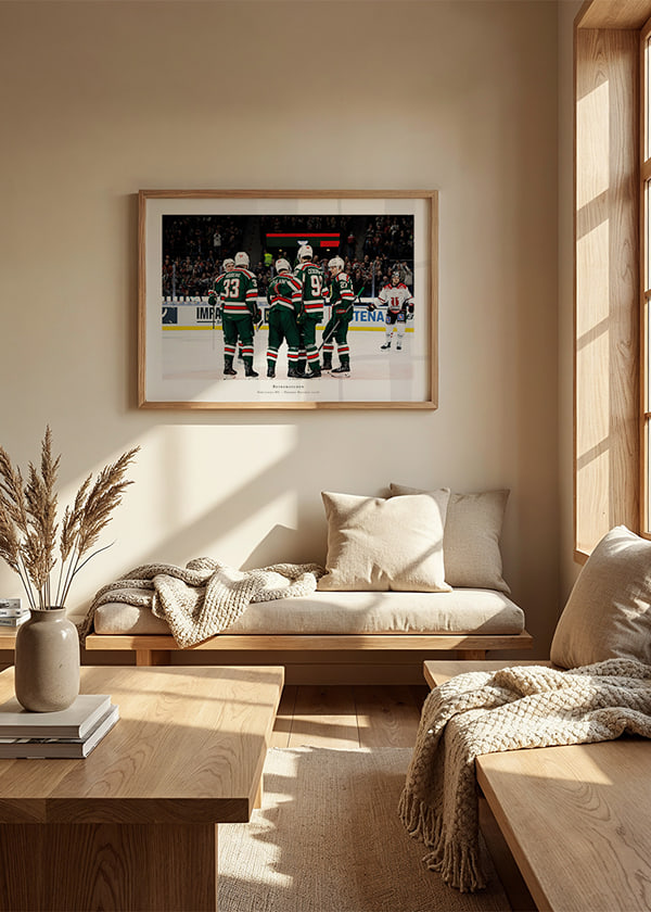 Poster Retromatchen Frölunda HC 2026 No1 crossfade