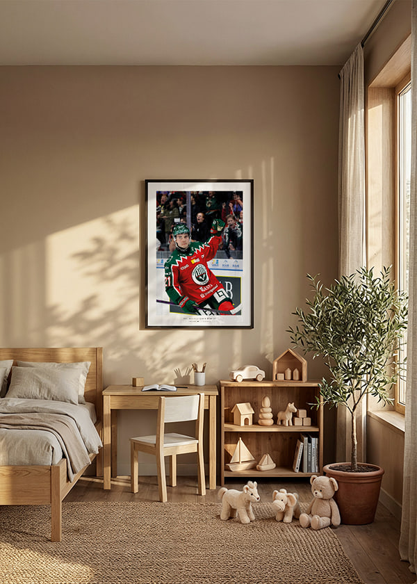 Poster Jere Innala Frölunda HC 2025 crossfade