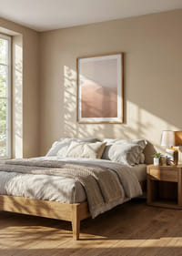 Soft pink sand dunes in a dreamlike desert horizon.-8