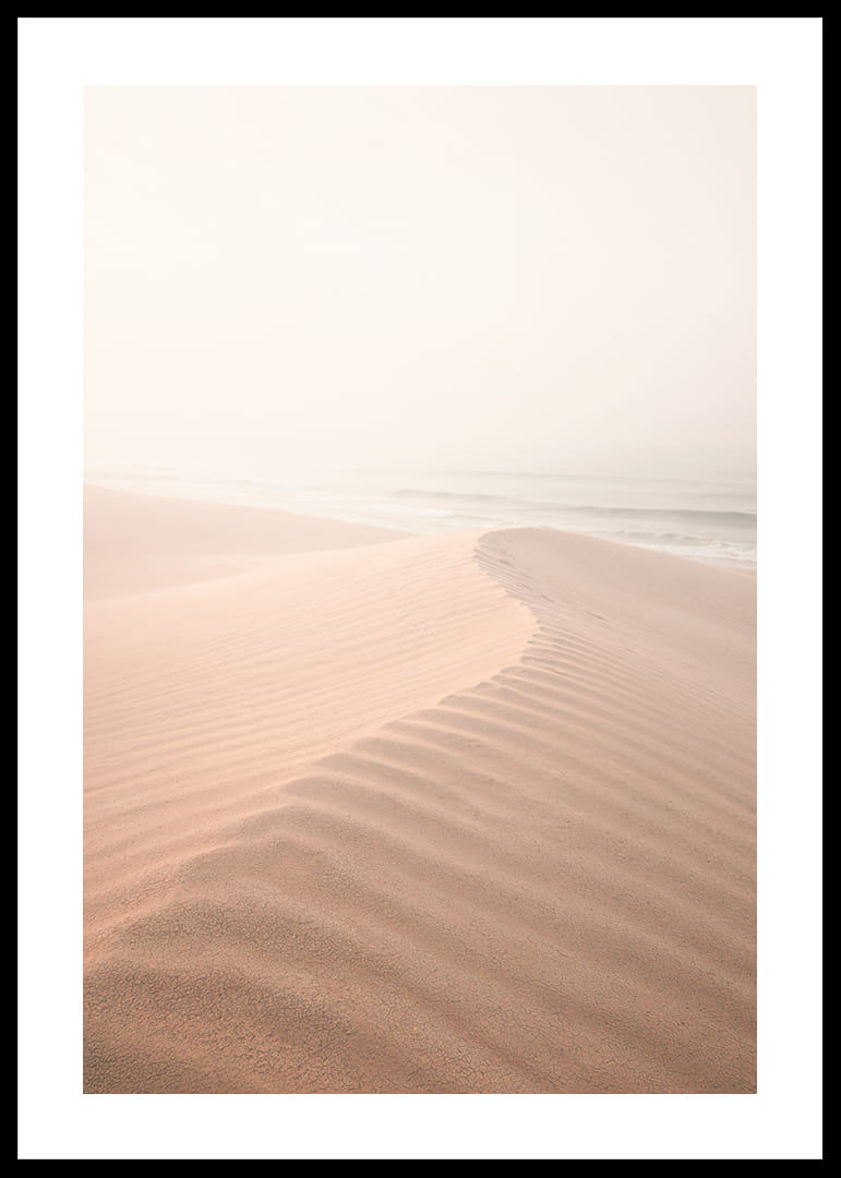 Soft pastel tones with calm sand dunes create tranquility.-12