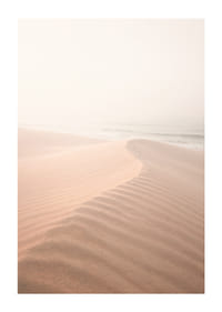 Soft pastel tones with calm sand dunes create tranquility.-1