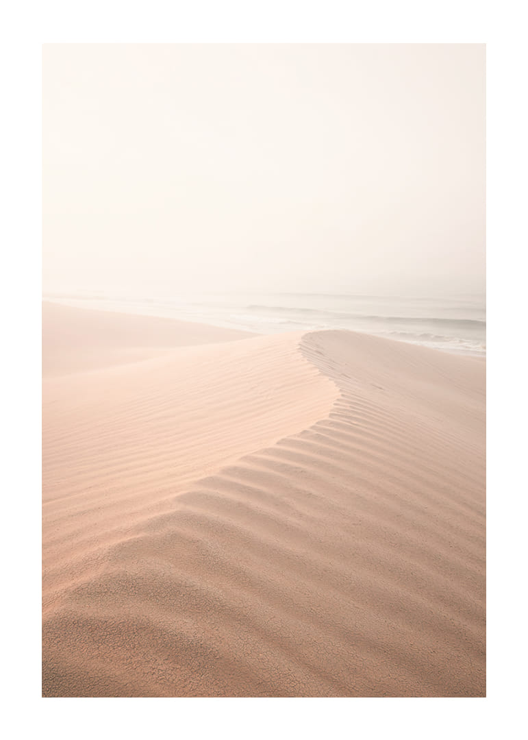 Soft pastel tones with calm sand dunes create tranquility.-12