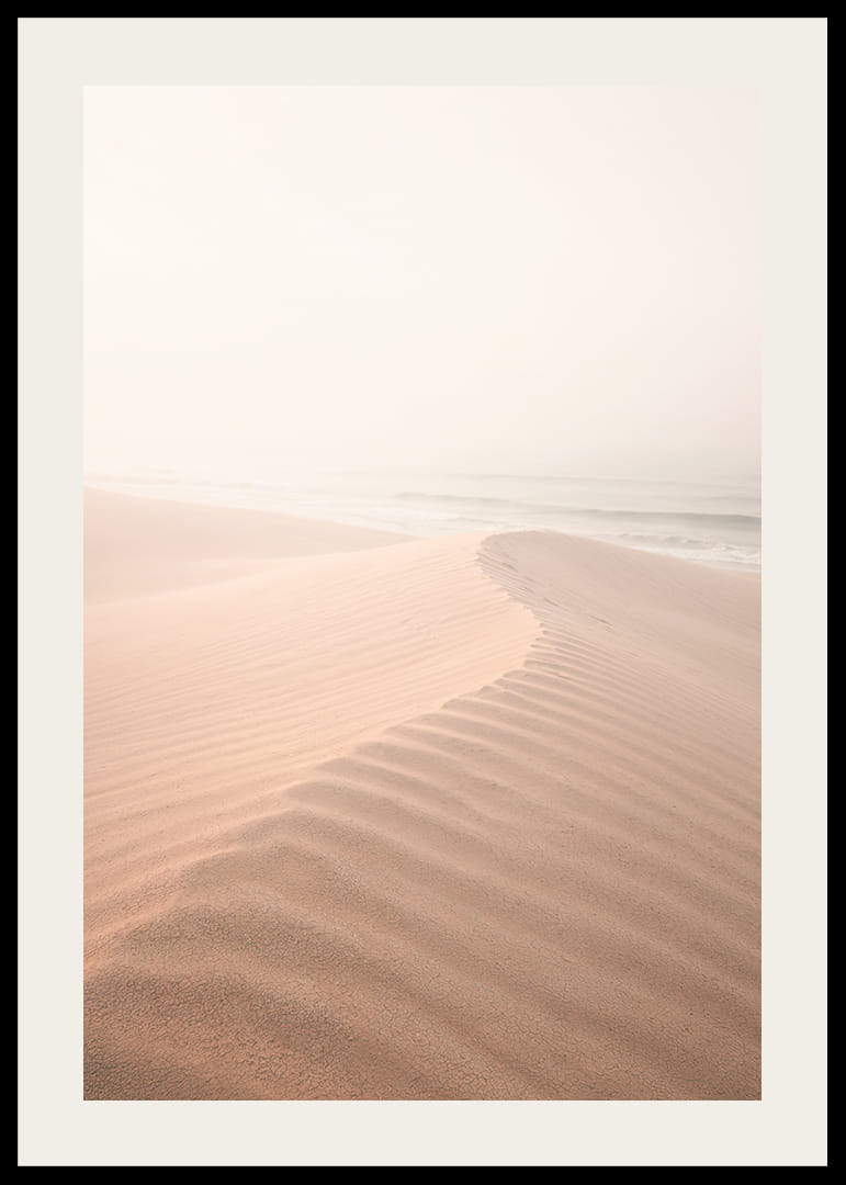 Soft pastel tones with calm sand dunes create tranquility.-12