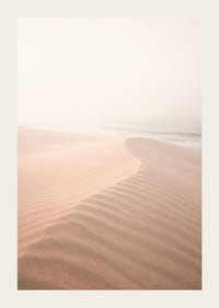 Soft pastel tones with calm sand dunes create tranquility.-3