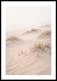 Soft sand dunes in a dreamlike light create peace and tranquility.-0