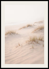 Soft sand dunes in a dreamlike light create peace and tranquility.-2