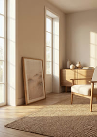 Soft sand dunes in a dreamlike light create peace and tranquility.-8