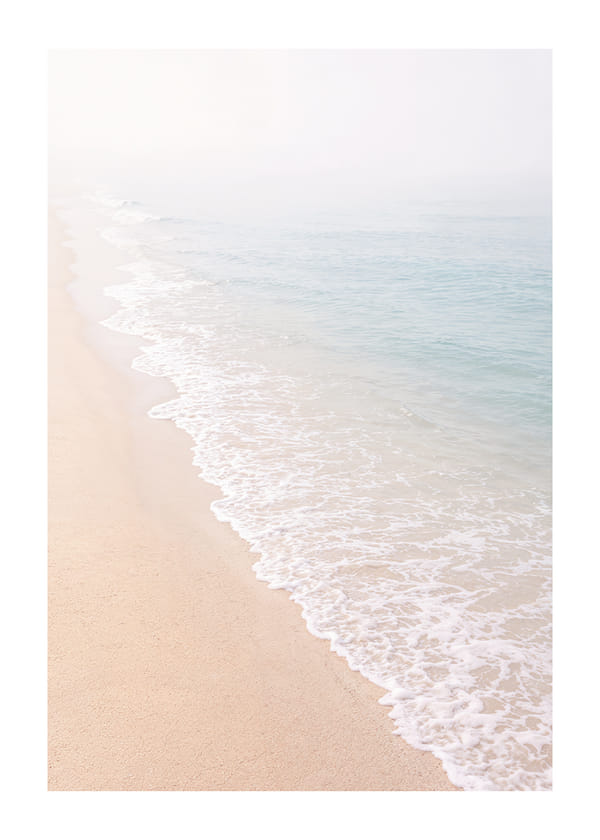 Poster Serene Beachscape
