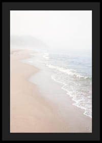 Soft morning mist sweeps over a quiet shoreline.-4