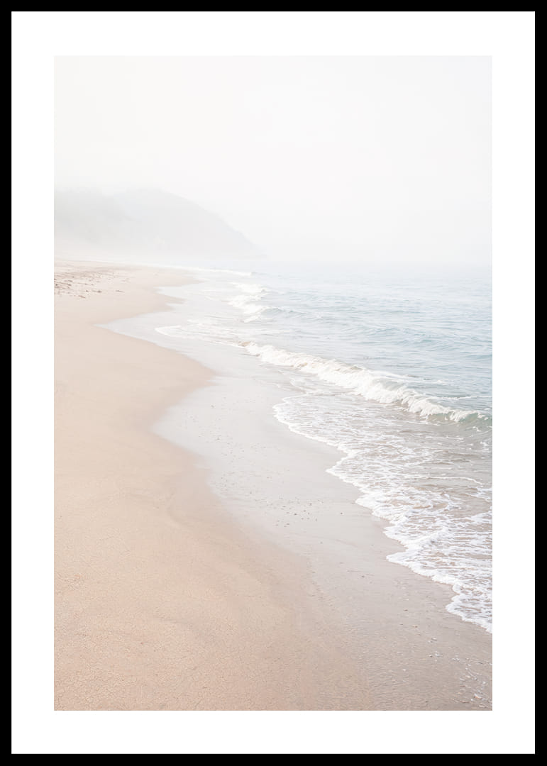 Soft morning mist sweeps over a quiet shoreline.-12