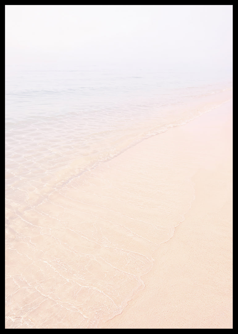 A dreamlike beach with soft pastel tones that inspire calm.-12
